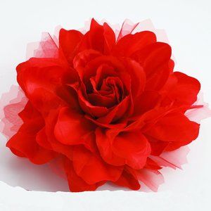 5-1/2" Fabulous Handmade Flower Pin